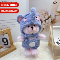 Peluches ours en peluche Chasingbeauty mignonnes et créatives (polyester) – Vente en gros, cadeau d'anniversaire adorable pour enfants unisexe