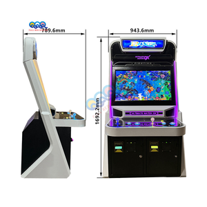 אדום מלא 2 שחקנים שולחן דגים צייד משחקים 32 ארונות מתכת למכירה - Product Image 5