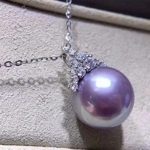 Collar Barroco de Estilo Europeo Americano con Perla Natural de Agua Dulce y Anillos de Plata S925, un Complemento Imprescindible - Product Image 4