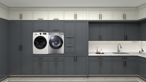 Armoires intégrées contemporaines autoportantes haut de gamme pour les espaces multifonctionnels dans la cuisine, la blanchisserie et les hôtels - Product Image 5