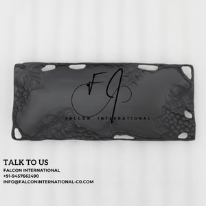 ถาดของตกแต่งบ้านถาดสีดำเครื่องครัวเครื่องใช้บนโต๊ะอาหารร้านอาหารโรงแรมผู้ผลิตขายส่ง - Product Image 1