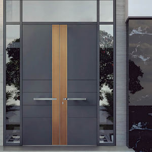 Hurricane Proof Hochwertige kugelsichere <span class=keywords><strong>Aluminium</strong></span>-Eingangstür Externe Moderne Große Sicherheit Modern Von Türen für Haus - Product Image 5