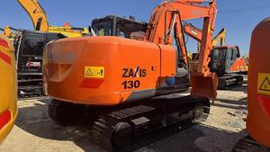 HITACHI รถตักตีนตะขาบ ZX130ไฮดรอลิก13ตันมือสองมือสองมือสองยี่ห้อญี่ปุ่นทำงานได้ไม่หนักเครื่องยนต์ที่ผ่านการรับรอง EPA CE - Product Image 5