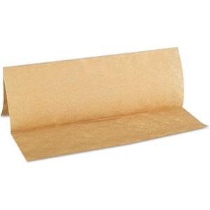 Serviettes en papier pliées GEN 1508, 3 plis, 9 x 9 9/20, naturelles, jetables et absorbantes, imprimées, multifold, 250 serviettes/paquet, 16 paquets/carton - Product Image 6