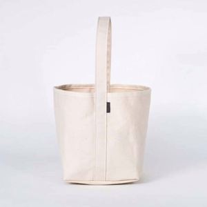 Customized Reusable Shopping Natural Cotton Canvas Tote <b>Bag</b> with logo - Product Image 3