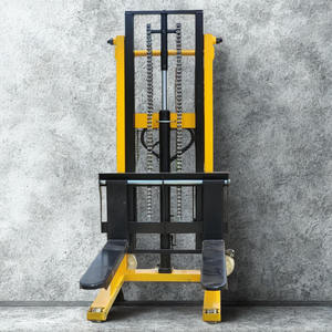 Apilador de paletas de alta resistencia con elevación hidráulica manual para manejo en almacenes, fábricas y almacenamiento. - Product Image 3