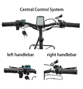 Venta al por mayor L30 20 "48V All-Terrain Fat Tire Bicicleta eléctrica 350W E-Bike Ideal para la ciudad, playa, Snow <span class=keywords><strong>Trail</strong></span> Riding - Product Image 4