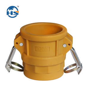 Accesorio de tubería de baja presión de nailon con rosca NPT Acoplamiento rápido de manguera Acoplamiento Camlock autoajustable Tamaños totales disponibles - Product Image 4
