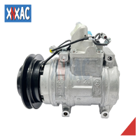 Compresseur de climatisation automobile adapté à TOYOTA FZJ80 4500 10PA20C 88320-60750 88320-60730 447200-6660 1PK 12V