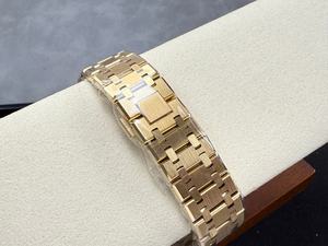 Reloj Mecánico de Lujo para Buceo, Resistente al Agua, de la Mejor Calidad, 41 mm, Fábrica THB, Movimiento 3132, 15407, Dorado, Audemars Skeleton - Product Image 6