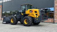 L55-B5 5.5T Wheel Front End Loader, Mesin Pemuat Konstruksi dengan Sertifikat CE untuk Proyek Kota.