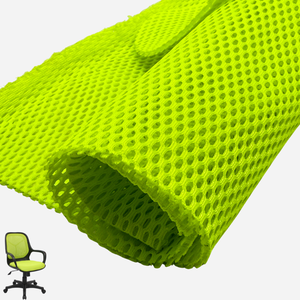 Tissu en maille respirante 3D Premium Green 364gsm 100% polyester pour sièges de voiture, haute résilience, écologique, respirant pour voiture et sac - Product Image 4