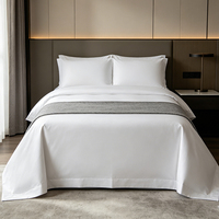 Ensemble de literie et serviettes d'hôtel 100% coton peigné durable, certifié OEKO-TEX Standard 100 pour l'hôtellerie