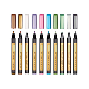 Rotuladores de Punta Mediana para Pintura Artística, Marcadores de Color Metálico de Plástico con Logotipo Personalizado - Product Image 2
