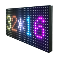 Цифровой полноцветный светодиодный модуль P10 RGB SMD3535 для наружного применения, 320x160 мм, матричный, для рекламы