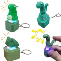 Wholesale Customizable Lizard Charm Keychain Fun Sound-Making with Light for Backpack or Gift Use