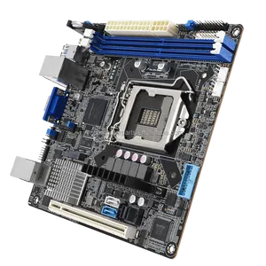 เวิร์กสเตชันเมนบอร์ดสำหรับ E-2300 LGA 1200 Mini ITX E-2300 P12R-I LGA 1200เมนบอร์ด P12R-I Mini ITX - Product Image 2