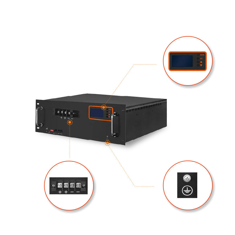 Solarasia Rack Mount Lifepo4 Lithium Battery 48V 51.2V 200Ah 5kwh 10kwh ...