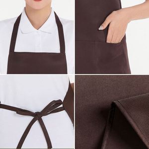 Delantal de Trabajo de Algodón 100% para Jardinería y Cocina, Económico, Liso, Impermeable, Personalizado con Logotipo - Product Image 2