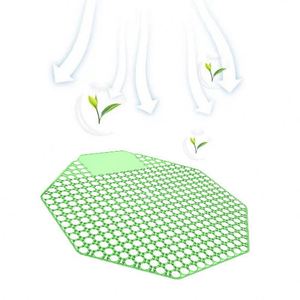New Design Urinal <b>Screens</b> Hexagon Mats Fragrance Support Brand Logo EVA <b>Plastic</b> Deodorizer Urinal <b>Screens</b> for Toilet Bathroom - Product Image 2