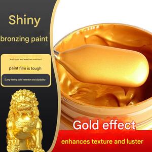 Nhanh Chóng Làm Khô DIY Handmade Vàng Lá Sơn Không-Bột Rượu Sâm Banh Vàng Cho Tạp Chí Trang Trí Mạ Vàng Thạch Cao Đồ Trang Trí - Product Image 2