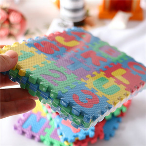 Mini chiffres et lettres en mousse, accessoires pour <span class=keywords><strong>maison</strong></span> de poupée, tapis de jeu, puzzle, tapis de sol, tapis pour bébé, jouets miniatures - Product Image 5