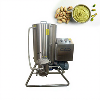 Broyeur à billes vertical LST30L/50L en acier inoxydable 304 certifié CE pour la sauce aux pistaches, broyage du chocolat 50/300/500/1000L