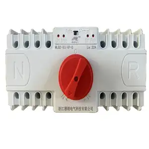 Professional Overload Short Circuit Protection Fire Protection 63A CB Level ATS Dual Power Supply Automatic Transfer Switch