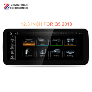 YZG nuevo 5G WIFI 4G RAM 64G ROM Octa 8 Core Android 10 Touch pantalla de Video del coche para Audi Rhd Q5 2018 - Product Image 3