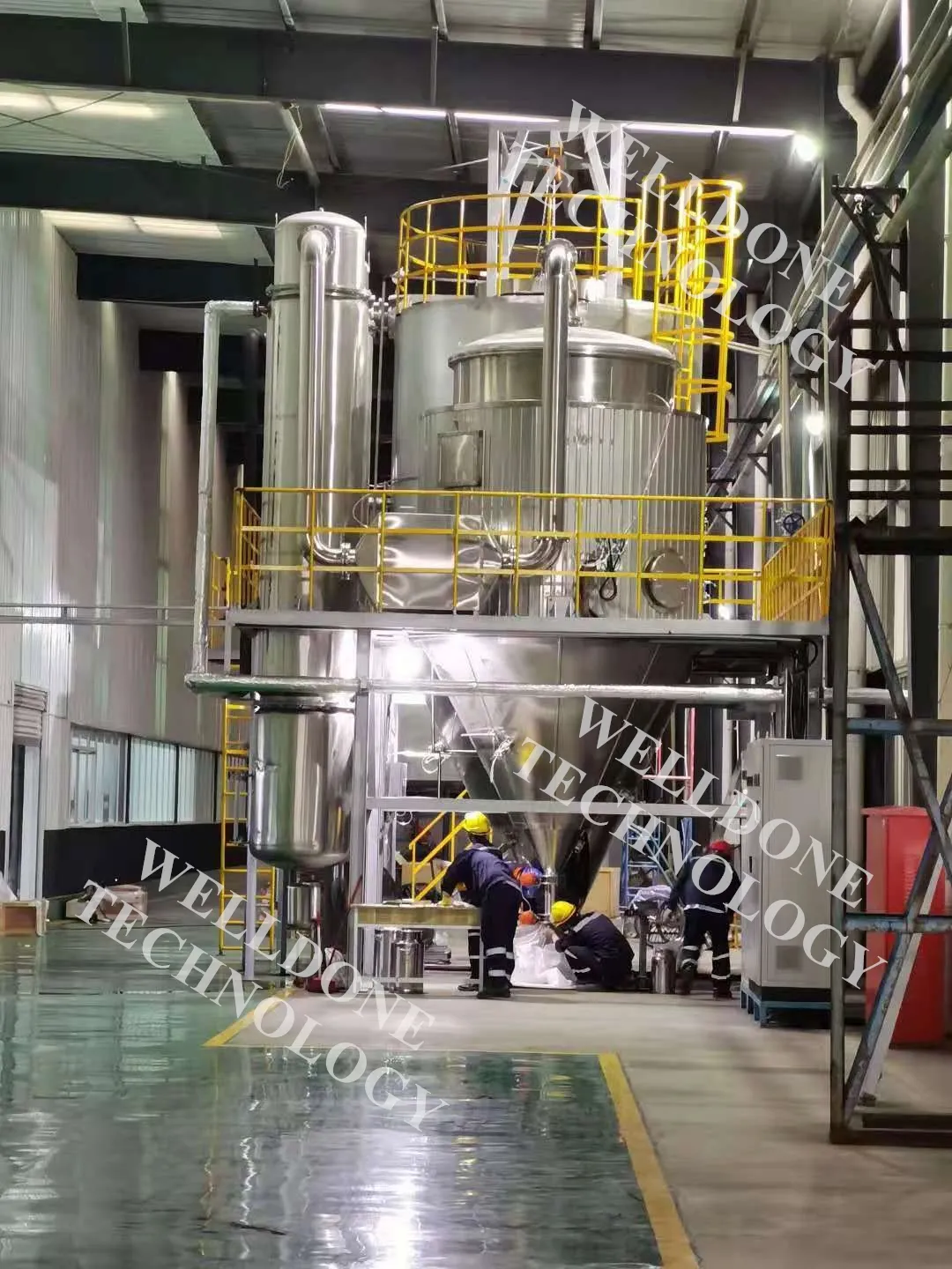 Industrial Dryer Energy Saving Sanitary Designed Spray Dryer Machine For Food Chemical Industry Customized Design