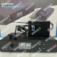 Système de monitoring intra-auriculaire sans fil stéréo XSW IEM SET, contrôle complet de la bande avec modes audio flexibles pour la scène et les répétitions