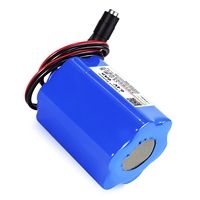 Batterie rechargeable OEM 18650 6.4V 6Ah 2S 3S 4S LiFePO4 pour éclairage solaire LED, pulvérisateur de jardin et lanterne de camping CE RoHs