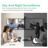 Perekam Video CCTV WiFi Mini 5MP, kamera keamanan rumah penglihatan malam Sensor CMOS jaringan dalam ruangan penggunaan harga pabrik