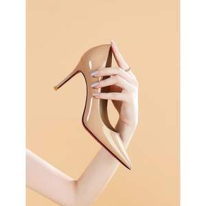 Zapatos de Novia Franceses Mary Jane para Mujer, Otoño-Verano 2026, de Piel Genuina, Tacón Grueso, Transpirables, con Tiras Cruzadas - Product Image 3