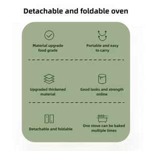 Lò nướng than hoa di động bằng thép không gỉ NSS Factory, bán chạy, dùng ngoài trời, thích hợp cho cắm trại, tiệc nướng sân sau, BBQ Argentina - Product Image 3