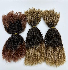 ผมมนุษย์100% ผมอัฟโฟรคิงกี้แบบหนา27/4/27สีปรับแต่งได้4B4C อาฟโฟรคิงกี้จำนวนมากสำหรับผมเปียแบบบิดเกลียว - Product Image 6