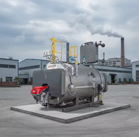 Chaudière à vapeur horizontale à tubes de feu, à basse pression, au gaz ou au mazout, 6000 kg/h, Nouveauté, Meilleure Vente |   Chaudière industrielle multi-usage à double combustible