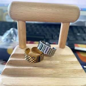 पैस्टेस्टिनियन एक्सेसरीज़ 2024 स्टेनलेस स्टील के छल्ले नक्शे रिंग स्टेनलेस स्टील के छल्ले - Product Image 2