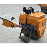 Compacteur routier vibrant monorouleau Changfa à conducteur marchant, pour asphalte, avec moteur et pompe haute performance