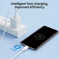 Joyroom kabel pengisi daya USB mikro 5A, kabel USB mikro Data pengisi daya cepat V8
