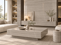 Dalles de marbre blanc Grabapple en pierre naturelle pour plateaux de table basse, meubles-lavabos de salle de bain, panneaux muraux, crédences et carreaux de sol