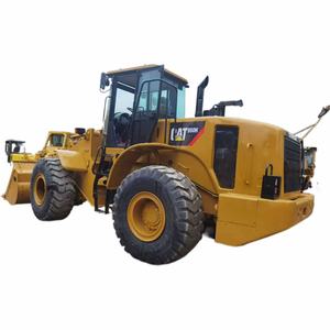 Chargeuse sur pneus Caterpillar 950H d'occasion, chargeuse frontale Cat 950H d'origine, faible nombre d'heures de fonctionnement, chargeuse de 5 tonnes pour chantier de construction - Product Image 1
