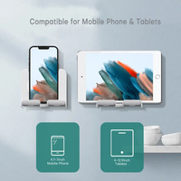 Support mural amélioré pour téléphone de bureau Support mural pour téléphone pour salle de bain et cuisine