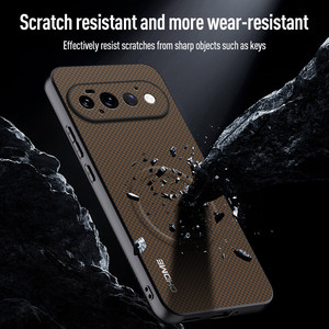 Funda Magnética para Coche con Textura de Cuero y Protección de Lente para Google <span class=keywords><strong>Pixel</strong></span> 9 10 11 Pro XL / 6 <span class=keywords><strong>7</strong></span> 8 9 10 11 Pro 7a 8a 9a - Product Image 6