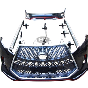 Accessoires de voiture MAICTOP Nouveau kit de carrosserie de pare-chocs de conversion 2015-2019 pour <span class=keywords><strong>Highlander</strong></span> Kit de carrosserie <span class=keywords><strong>Toyota</strong></span> Standard Emballage neutre Style LX - Product Image 2