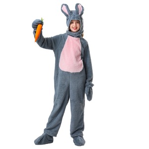 Costume de lapin blanc pour enfants, combinaison pour filles, performance scénique, printemps 2025 - Product Image 4