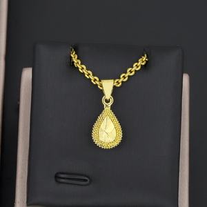 จี้ทองคำชุบ 24K รุ่น JXX รูปดาวและหัวใจ ทำจากทองแดง จี้แฟชั่นสำหรับผู้หญิง - Product Image 3