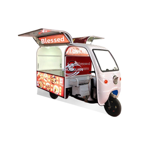 Camión de Comida Móvil Personalizable con Cocina Completa, Carrito de Comida con Diseño Graffiti para Helados, Hot Dogs y Comida Rápida - Product Image 1