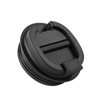 Mug à café anti-déversement en acier inoxydable avec base à ventouse magique, portable pour voyage et voiture, cadeau d'affaires