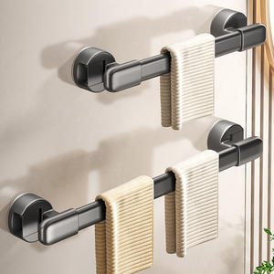 Support mural à ventouse sur mesure pour salle de bain, porte-serviettes simple, design breveté durable, origine Wenzhou - Product Image 5